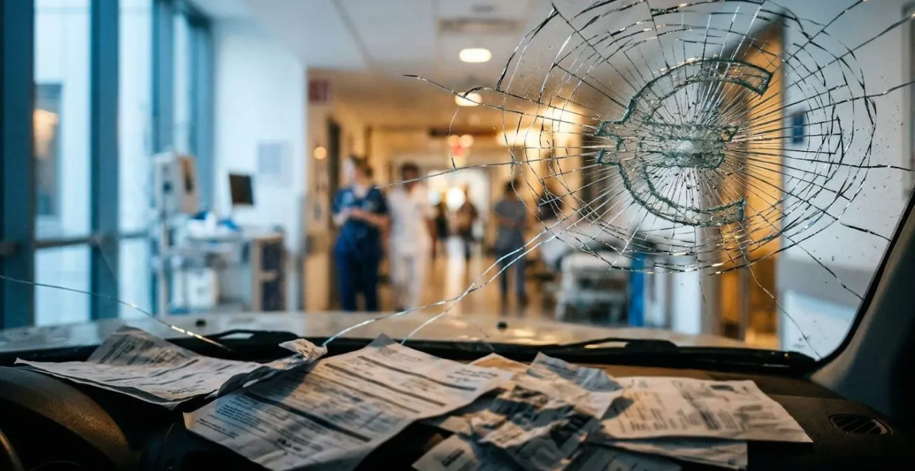 Illustration symbolique montrant les limites du plafond de 400 000 euros pour la garantie conducteur en assurance automobile